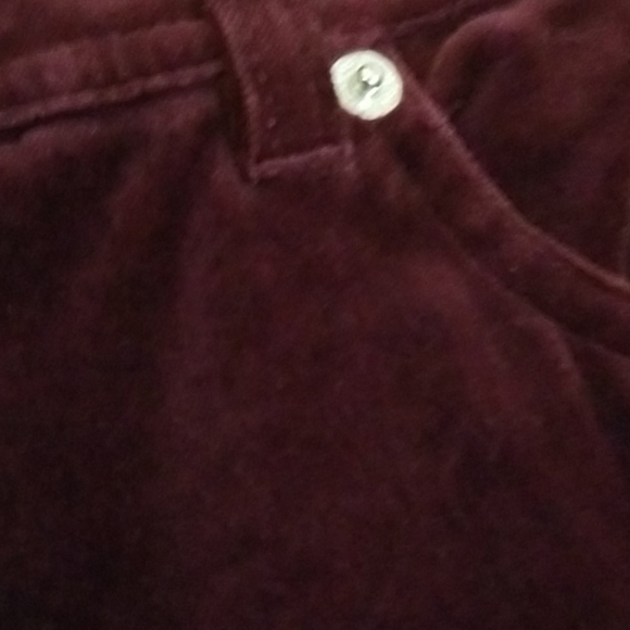 Michael Kors Straight Velour Pants - Picture 13 of 13
